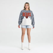 CHICAGO BEARS CASUAL FAN LONG-SLEEVE FRENCH TERRY PULLOVER