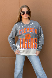 CLEMSON TIGERS ARCH RIVALS LONG-SLEEVE FRENCH TERRY PULLOVER