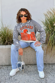 CLEVELAND BROWNS ARCH RIVALS LONG-SLEEVE FRENCH TERRY PULLOVER