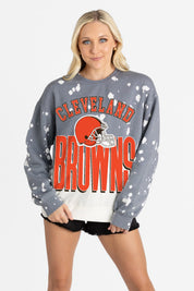 CLEVELAND BROWNS ARCH RIVALS LONG-SLEEVE FRENCH TERRY PULLOVER