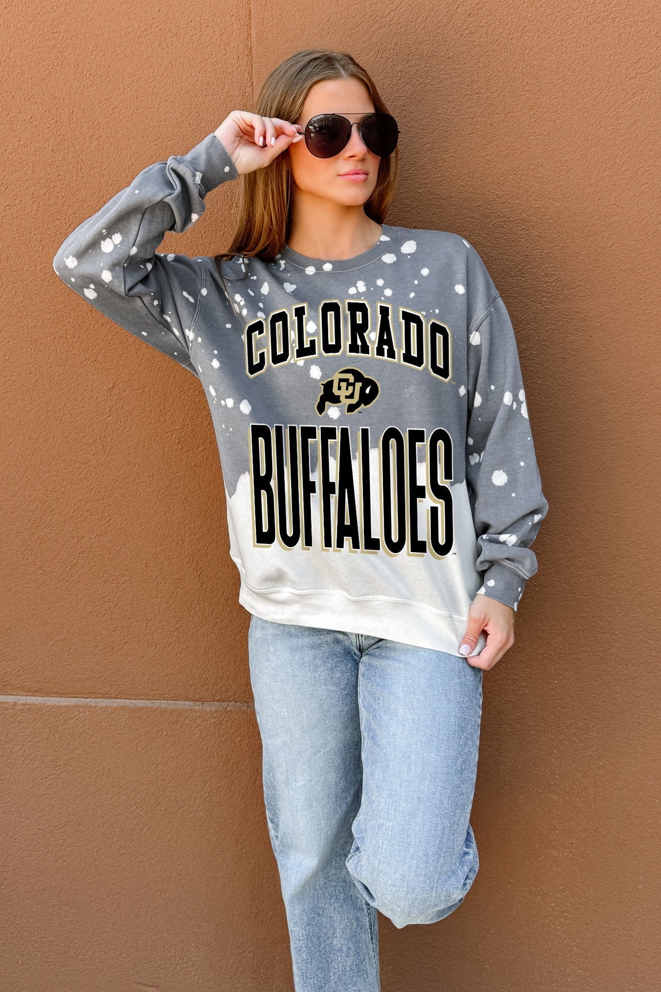 COLORADO BUFFALOES ARCH RIVALS LONG-SLEEVE FRENCH TERRY PULLOVER