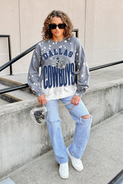 DALLAS COWBOYS ARCH RIVALS LONG-SLEEVE FRENCH TERRY PULLOVER