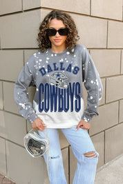 DALLAS COWBOYS ARCH RIVALS LONG-SLEEVE FRENCH TERRY PULLOVER