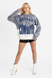 DALLAS COWBOYS ARCH RIVALS LONG-SLEEVE FRENCH TERRY PULLOVER
