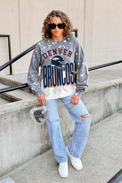 DENVER BRONCOS ARCH RIVALS LONG-SLEEVE FRENCH TERRY PULLOVER