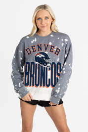 DENVER BRONCOS ARCH RIVALS LONG-SLEEVE FRENCH TERRY PULLOVER