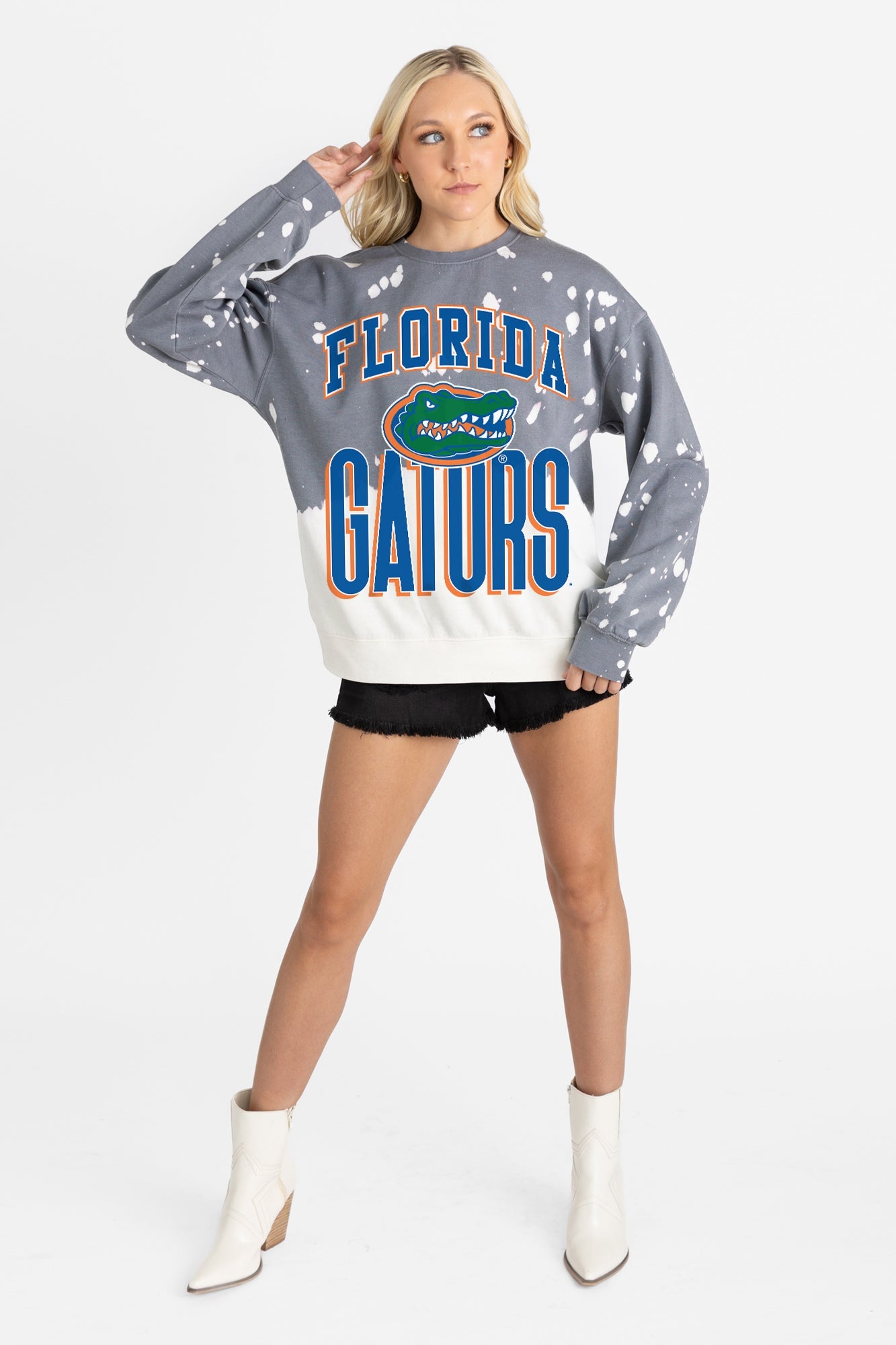 FLORIDA GATORS ARCH RIVALS LONG-SLEEVE FRENCH TERRY PULLOVER