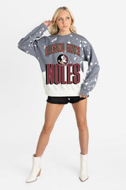 FLORIDA STATE SEMINOLES ARCH RIVALS LONG-SLEEVE FRENCH TERRY PULLOVER