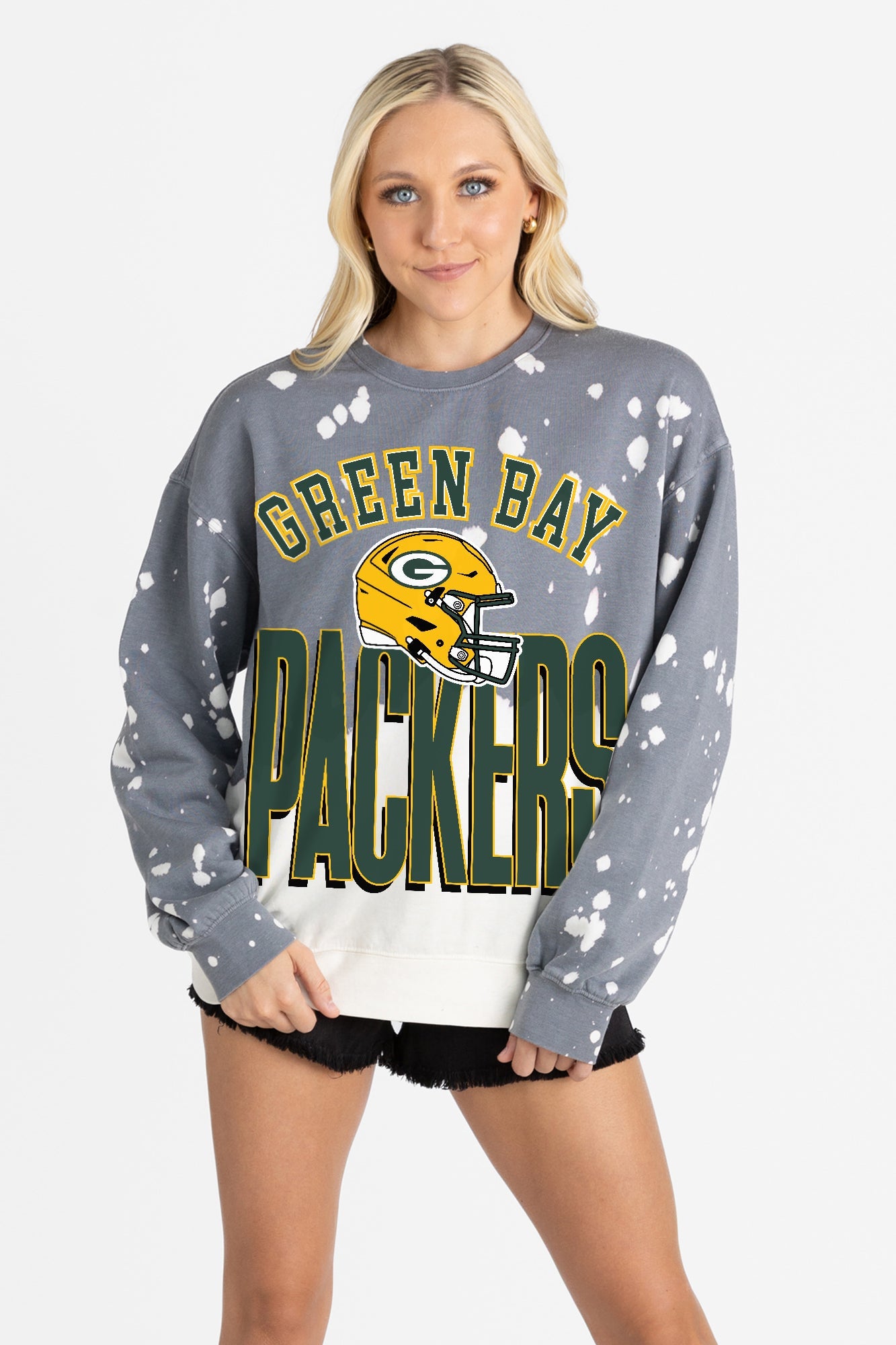 GREEN BAY PACKERS ARCH RIVALS LONG-SLEEVE FRENCH TERRY PULLOVER