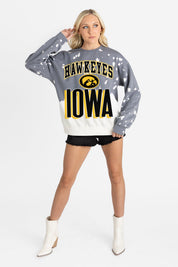 IOWA HAWKEYES ARCH RIVALS LONG-SLEEVE FRENCH TERRY PULLOVER