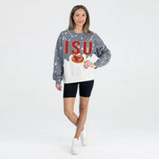 IOWA STATE CYCLONES CASUAL FAN LONG-SLEEVE FRENCH TERRY PULLOVER