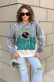 JACKSONVILLE JAGUARS ARCH RIVALS LONG-SLEEVE FRENCH TERRY PULLOVER