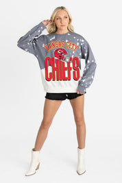 KANSAS CITY CHIEFS ARCH RIVALS LONG-SLEEVE FRENCH TERRY PULLOVER