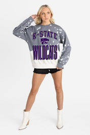 KANSAS STATE WILDCATS ARCH RIVALS LONG-SLEEVE FRENCH TERRY PULLOVER