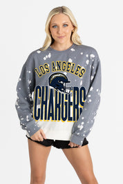 LOS ANGELES CHARGERS ARCH RIVALS LONG-SLEEVE FRENCH TERRY PULLOVER