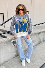 LOS ANGELES RAMS ARCH RIVALS LONG-SLEEVE FRENCH TERRY PULLOVER