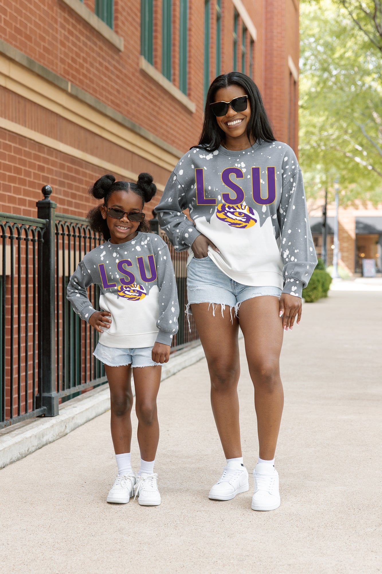 LSU TIGERS CASUAL FAN LONG-SLEEVE FRENCH TERRY PULLOVER