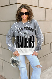 LAS VEGAS RAIDERS ARCH RIVALS LONG-SLEEVE FRENCH TERRY PULLOVER