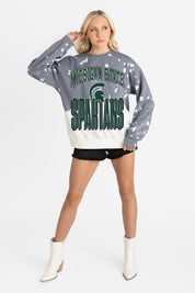 MICHIGAN STATE SPARTANS ARCH RIVALS LONG-SLEEVE FRENCH TERRY PULLOVER
