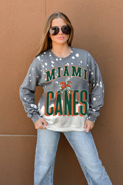 MIAMI HURRICANES ARCH RIVALS LONG-SLEEVE FRENCH TERRY PULLOVER
