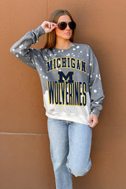 MICHIGAN WOLVERINES ARCH RIVALS LONG-SLEEVE FRENCH TERRY PULLOVER