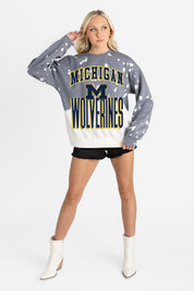 MICHIGAN WOLVERINES ARCH RIVALS LONG-SLEEVE FRENCH TERRY PULLOVER