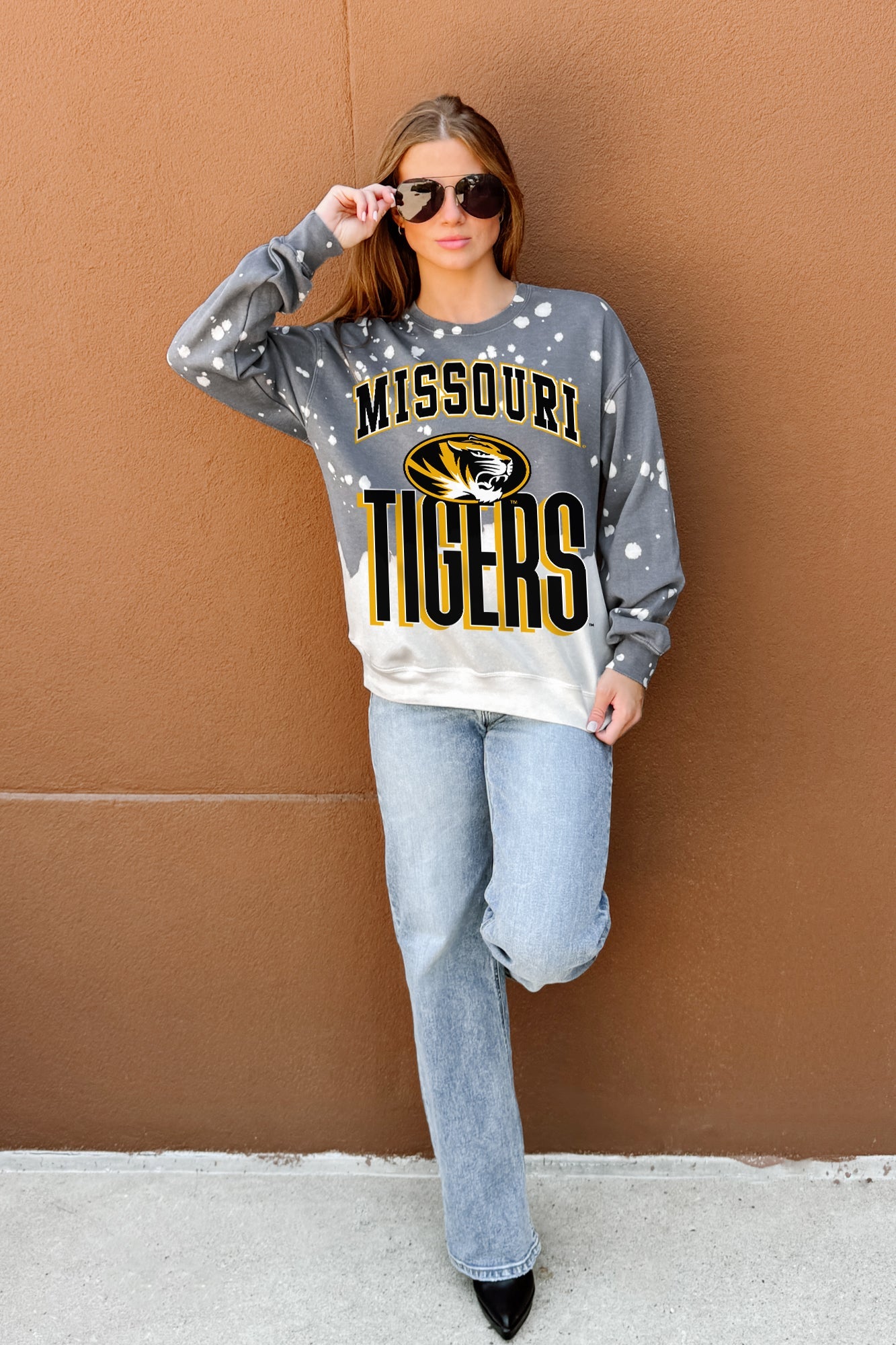 MISSOURI TIGERS ARCH RIVALS LONG-SLEEVE FRENCH TERRY PULLOVER