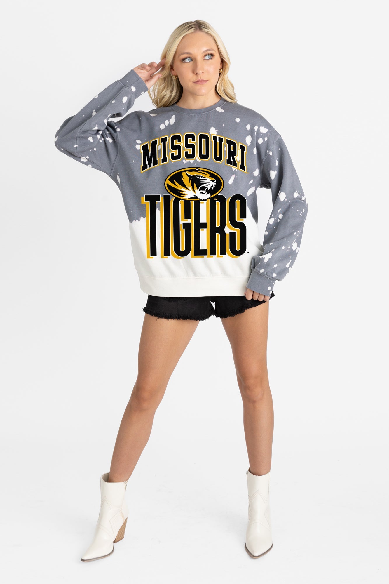 MISSOURI TIGERS ARCH RIVALS LONG-SLEEVE FRENCH TERRY PULLOVER