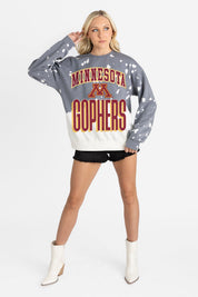 MINNESOTA GOLDEN GOPHERS ARCH RIVALS LONG-SLEEVE FRENCH TERRY PULLOVER