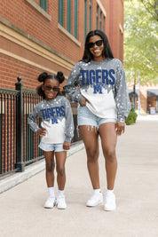 MEMPHIS TIGERS CASUAL FAN LONG-SLEEVE FRENCH TERRY PULLOVER