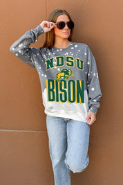 NORTH DAKOTA STATE BISON ARCH RIVALS LONG-SLEEVE FRENCH TERRY PULLOVER