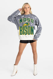 NORTH DAKOTA STATE BISON ARCH RIVALS LONG-SLEEVE FRENCH TERRY PULLOVER