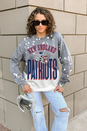NEW ENGLAND PATRIOTS ARCH RIVALS LONG-SLEEVE FRENCH TERRY PULLOVER