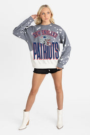 NEW ENGLAND PATRIOTS ARCH RIVALS LONG-SLEEVE FRENCH TERRY PULLOVER