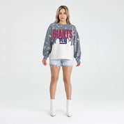 NEW YORK GIANTS CASUAL FAN LONG-SLEEVE FRENCH TERRY PULLOVER