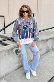 NEW YORK GIANTS ARCH RIVALS LONG-SLEEVE FRENCH TERRY PULLOVER