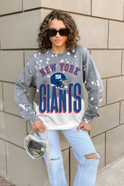 NEW YORK GIANTS ARCH RIVALS LONG-SLEEVE FRENCH TERRY PULLOVER