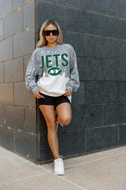 NEW YORK JETS CASUAL FAN LONG-SLEEVE FRENCH TERRY PULLOVER