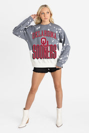 OKLAHOMA SOONERS ARCH RIVALS LONG-SLEEVE FRENCH TERRY PULLOVER