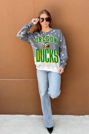 OREGON DUCKS ARCH RIVALS LONG-SLEEVE FRENCH TERRY PULLOVER