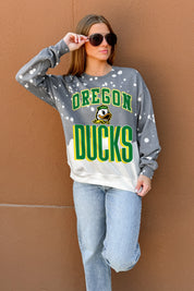 OREGON DUCKS ARCH RIVALS LONG-SLEEVE FRENCH TERRY PULLOVER