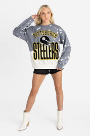 PITTSBURGH STEELERS ARCH RIVALS LONG-SLEEVE FRENCH TERRY PULLOVER