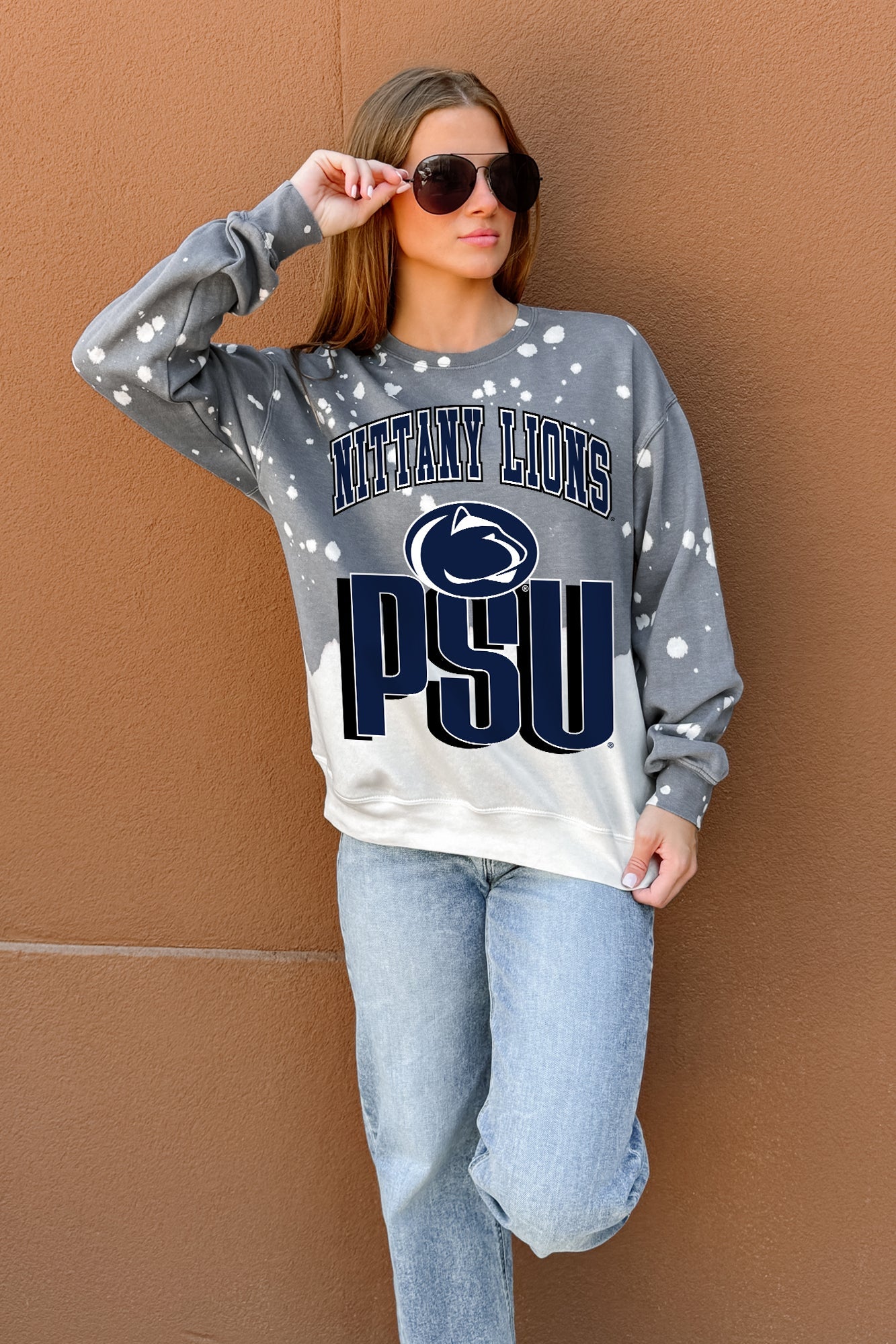 PENN STATE NITTANY LIONS ARCH RIVALS LONG-SLEEVE FRENCH TERRY PULLOVER