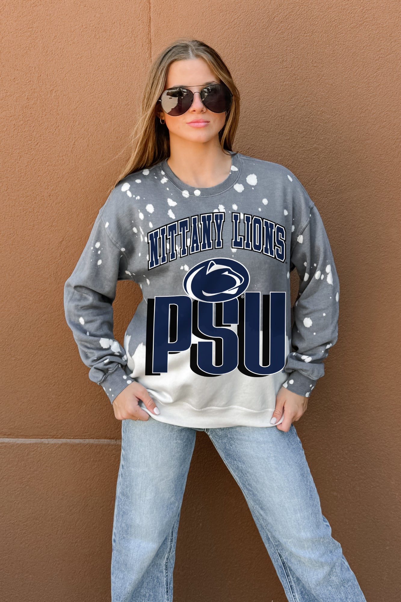 PENN STATE NITTANY LIONS ARCH RIVALS LONG-SLEEVE FRENCH TERRY PULLOVER