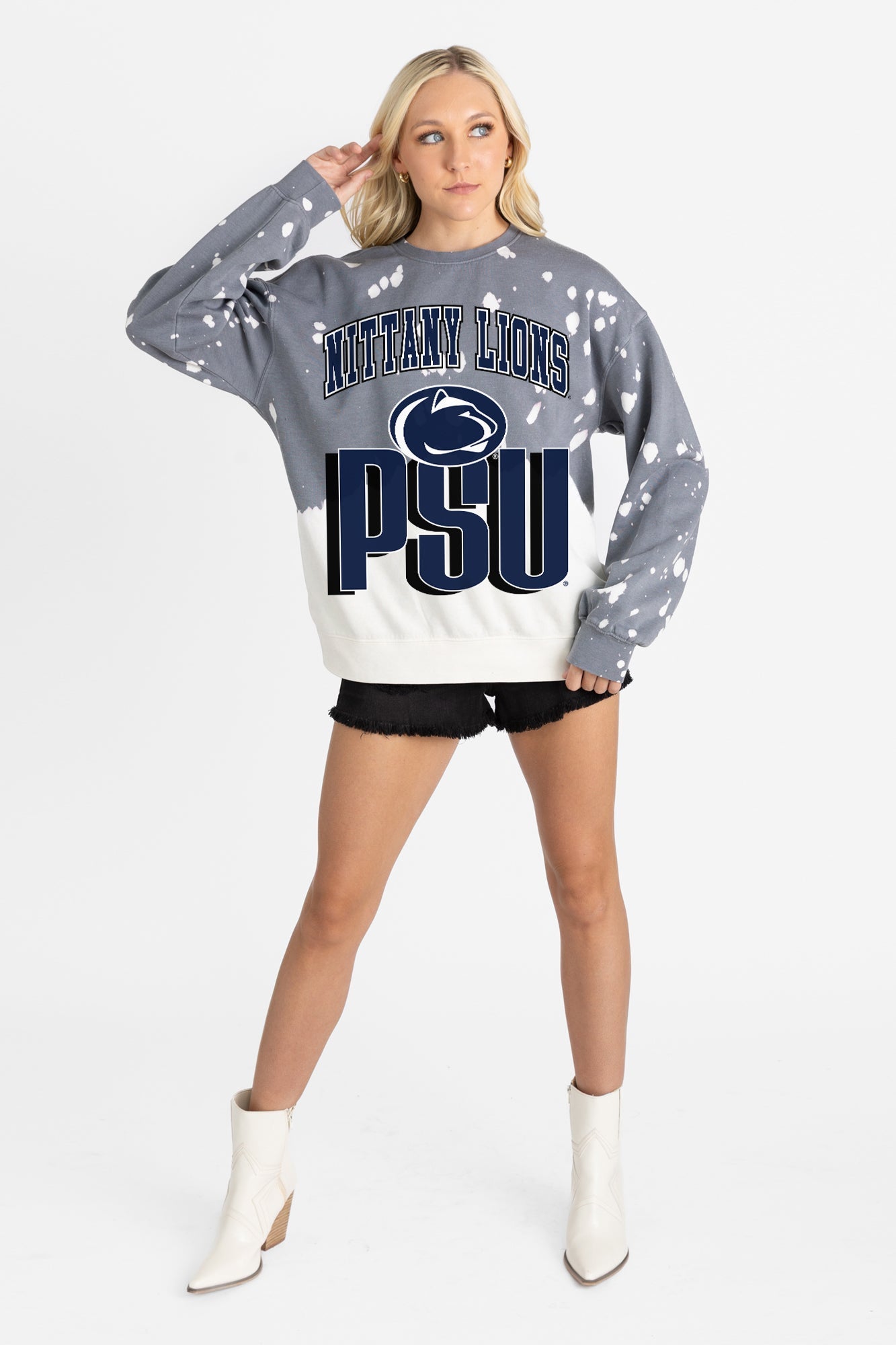 PENN STATE NITTANY LIONS ARCH RIVALS LONG-SLEEVE FRENCH TERRY PULLOVER