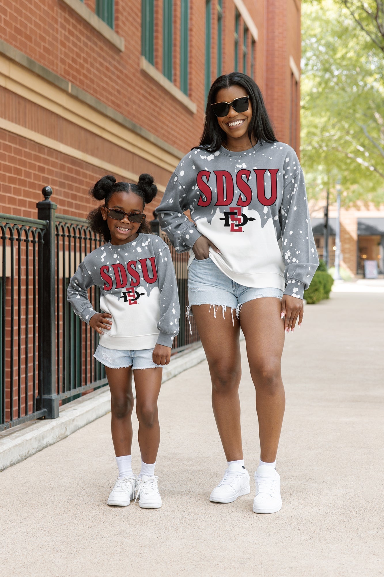 SAN DIEGO STATE AZTECS CASUAL FAN LONG-SLEEVE FRENCH TERRY PULLOVER