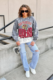 SAN FRANCISCO 49ERS ARCH RIVALS LONG-SLEEVE FRENCH TERRY PULLOVER