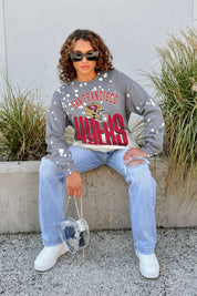 SAN FRANCISCO 49ERS ARCH RIVALS LONG-SLEEVE FRENCH TERRY PULLOVER