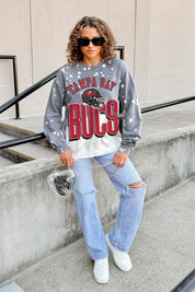 TAMPA BAY BUCCANEERS ARCH RIVALS LONG-SLEEVE FRENCH TERRY PULLOVER