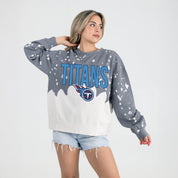 TENNESSEE TITANS CASUAL FAN LONG-SLEEVE FRENCH TERRY PULLOVER
